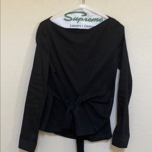 Zara black blouse